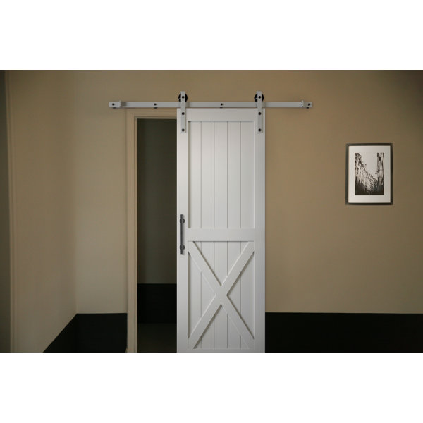 Delaney Hardware Barn Door Combo Flush Steel Handle/Pull Wayfair